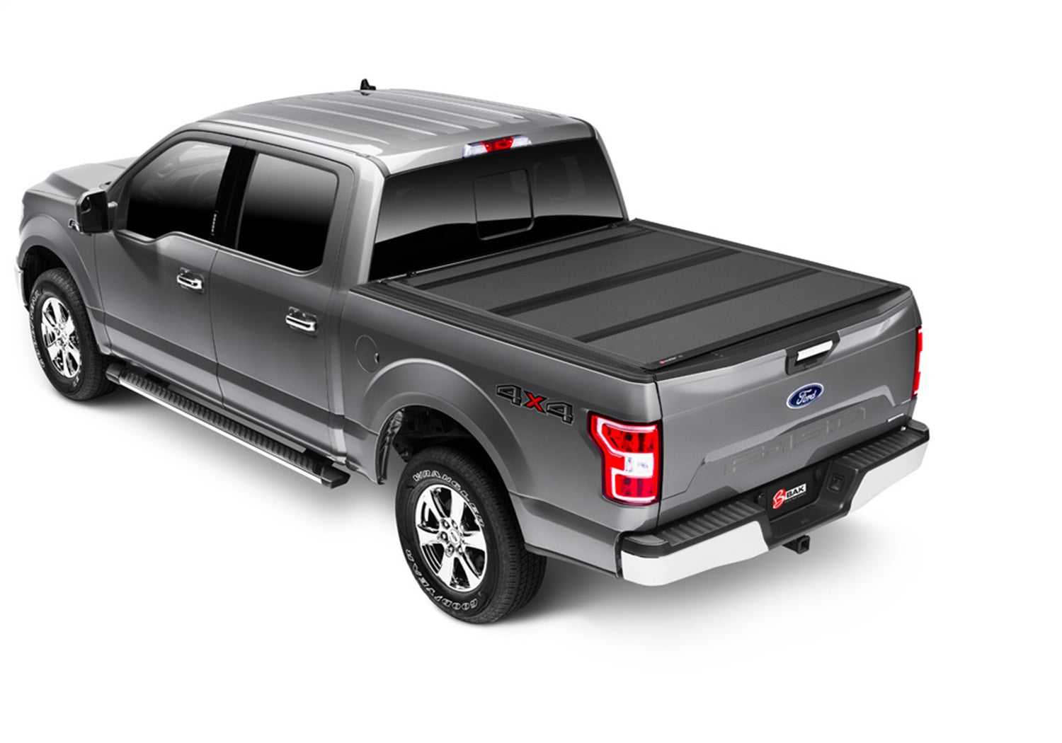 BAK Industries 448337 BAKFlip MX4 Hard Folding Truck Bed Cover Fits 21-26 F-150