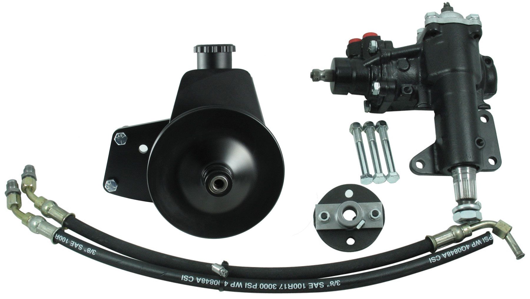 Borgeson 999021 Power Steering Conversion Kit Fits 68-70 Mustang