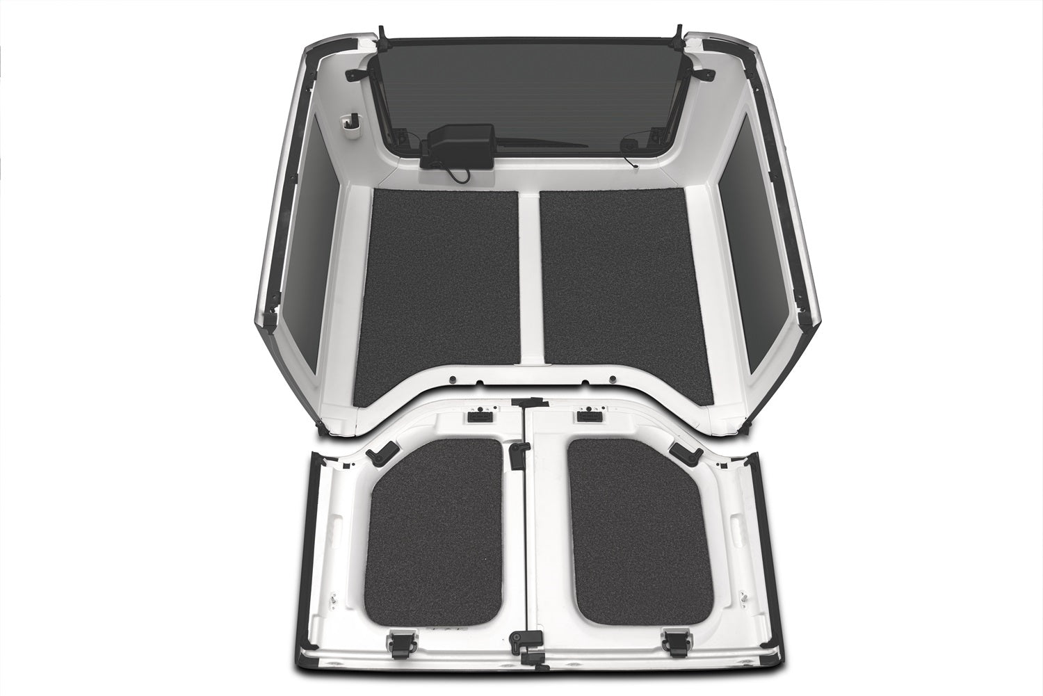 BedRug HLJL182DRK BedRug Headliner Kit Fits 18-26 Wrangler Wrangler (JL)