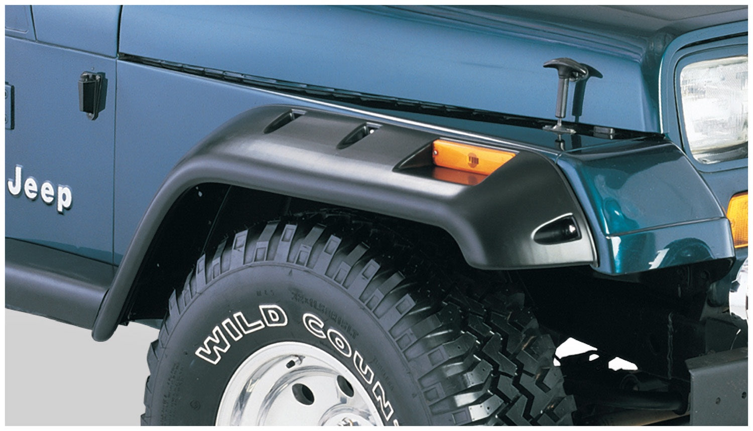 Bushwacker 10035-07 Cut-Out Fender Flares Fits 84-01 Cherokee (XJ) Comanche