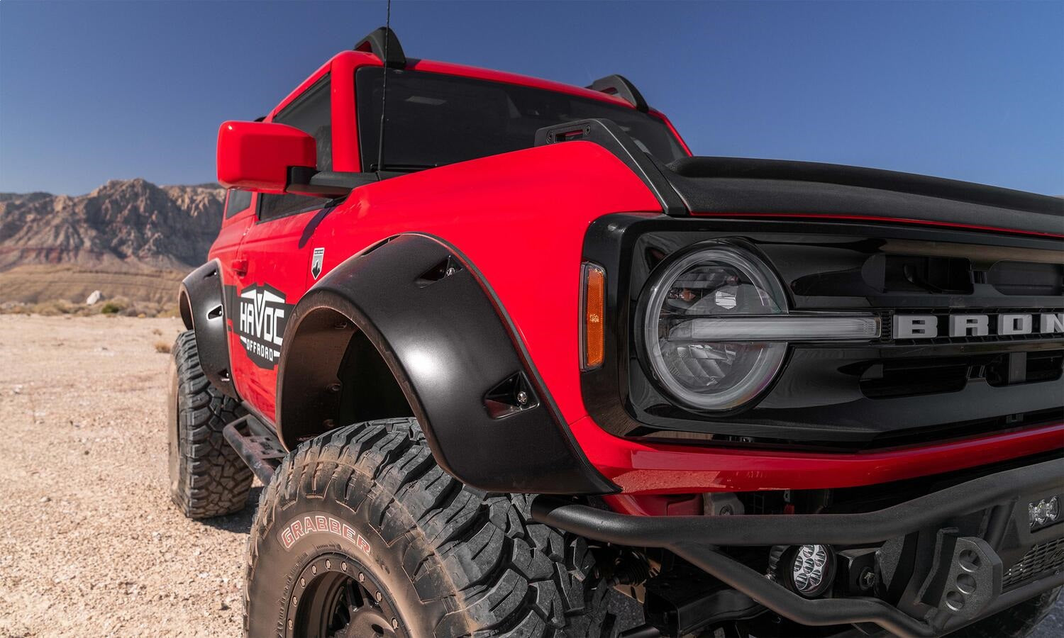 Bushwacker 20965-02 Pocket Style Fender Flares Fits 21-26 Bronco