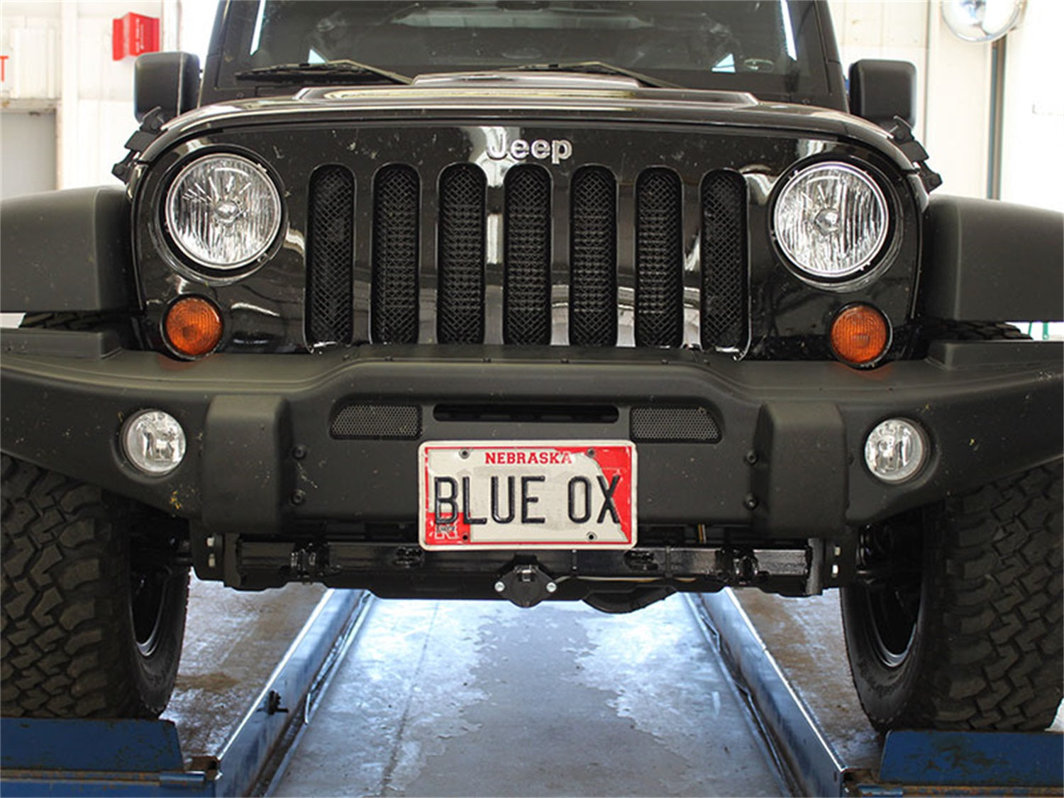 Blue Ox BX1133 Tow Bar Base Plate Fits 12 Wrangler (JK)