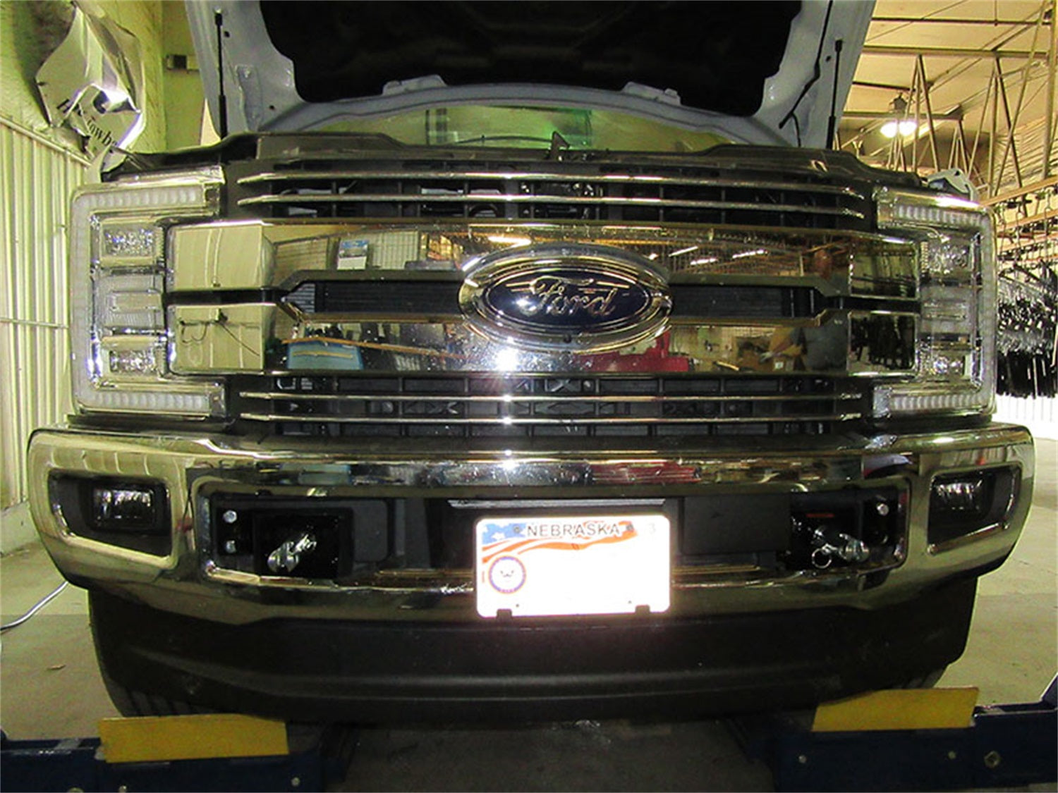 Blue Ox BX2675 Tow Bar Base Plate Fits 17-19 F-250 Super Duty F-350 Super Duty