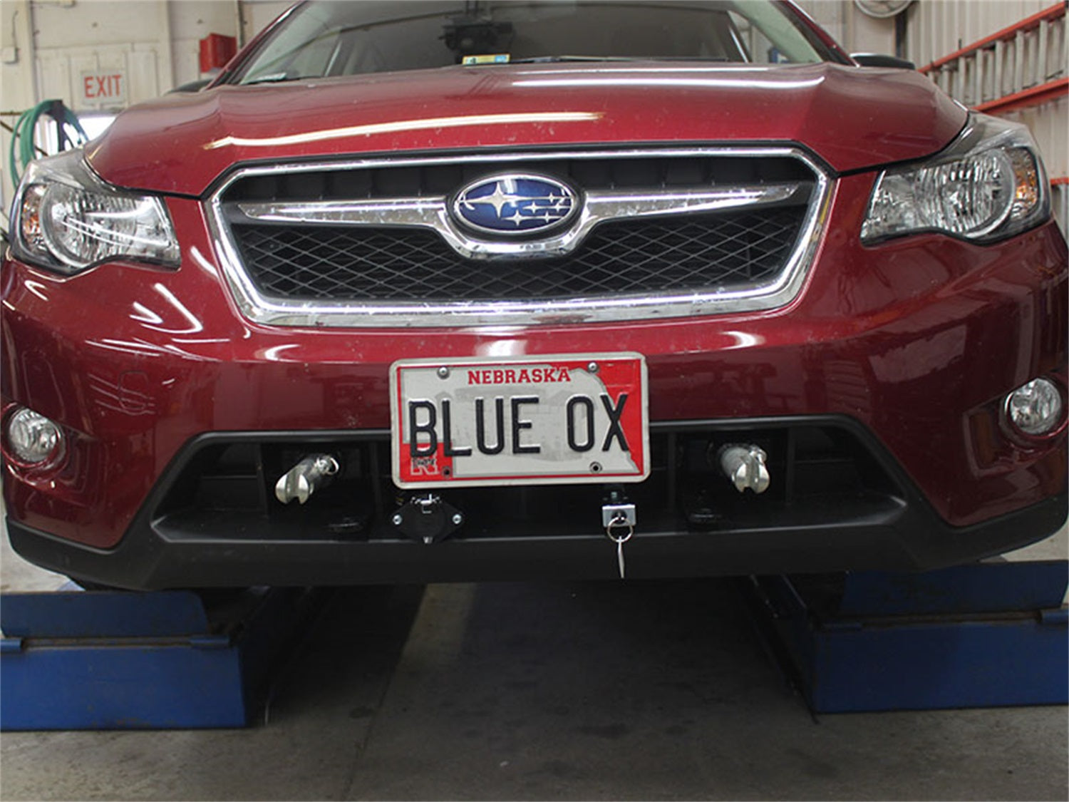 Blue Ox BX3620 Tow Bar Base Plate Fits 15-20 Impreza WRX WRX STI XV Crosstrek
