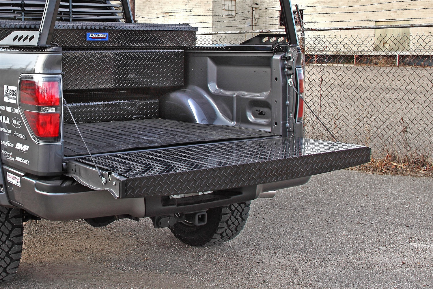 Dee Zee DZ4138B Black-Tread Full Tailgate Protector