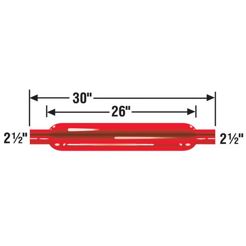 Cherry Bomb Exhaust Resonator-Universal,GLASSPACK  87516CB
