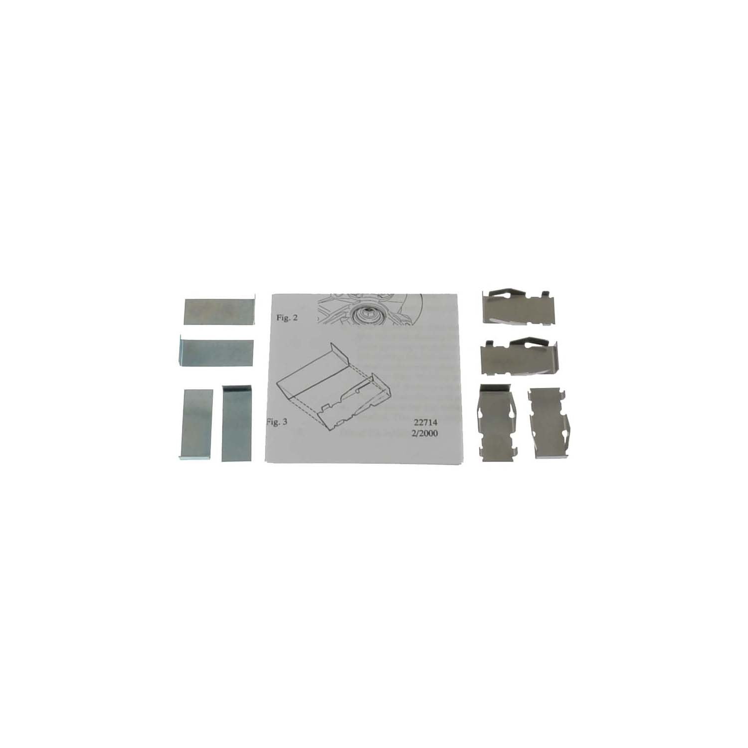 Carlson Disc Brake Hardware Kit  H5701