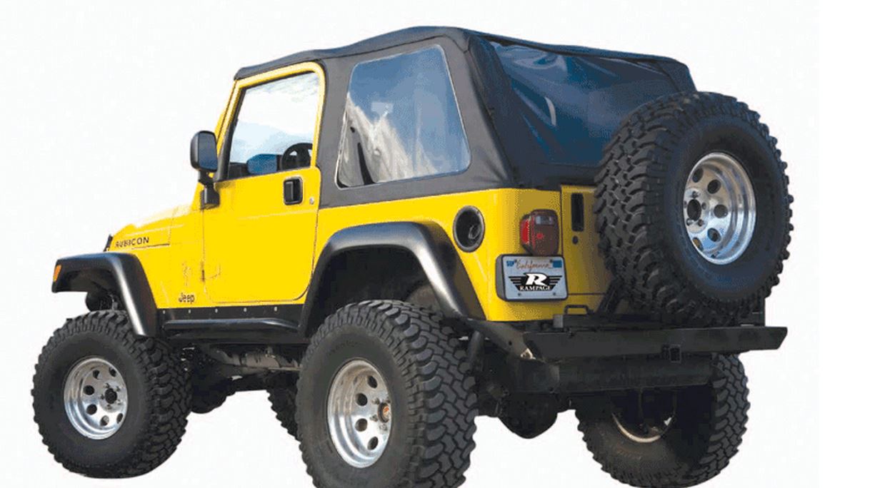 Rampage 61098 Rampage Door Surround Kit Fits 07-18 Wrangler (JK)