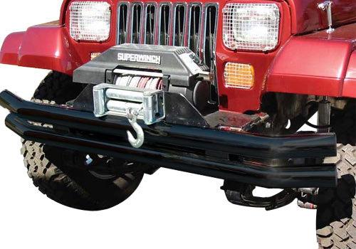 Rampage 7649 Double Tube Bumper Fits 87-06 Wrangler (TJ) Wrangler (YJ)