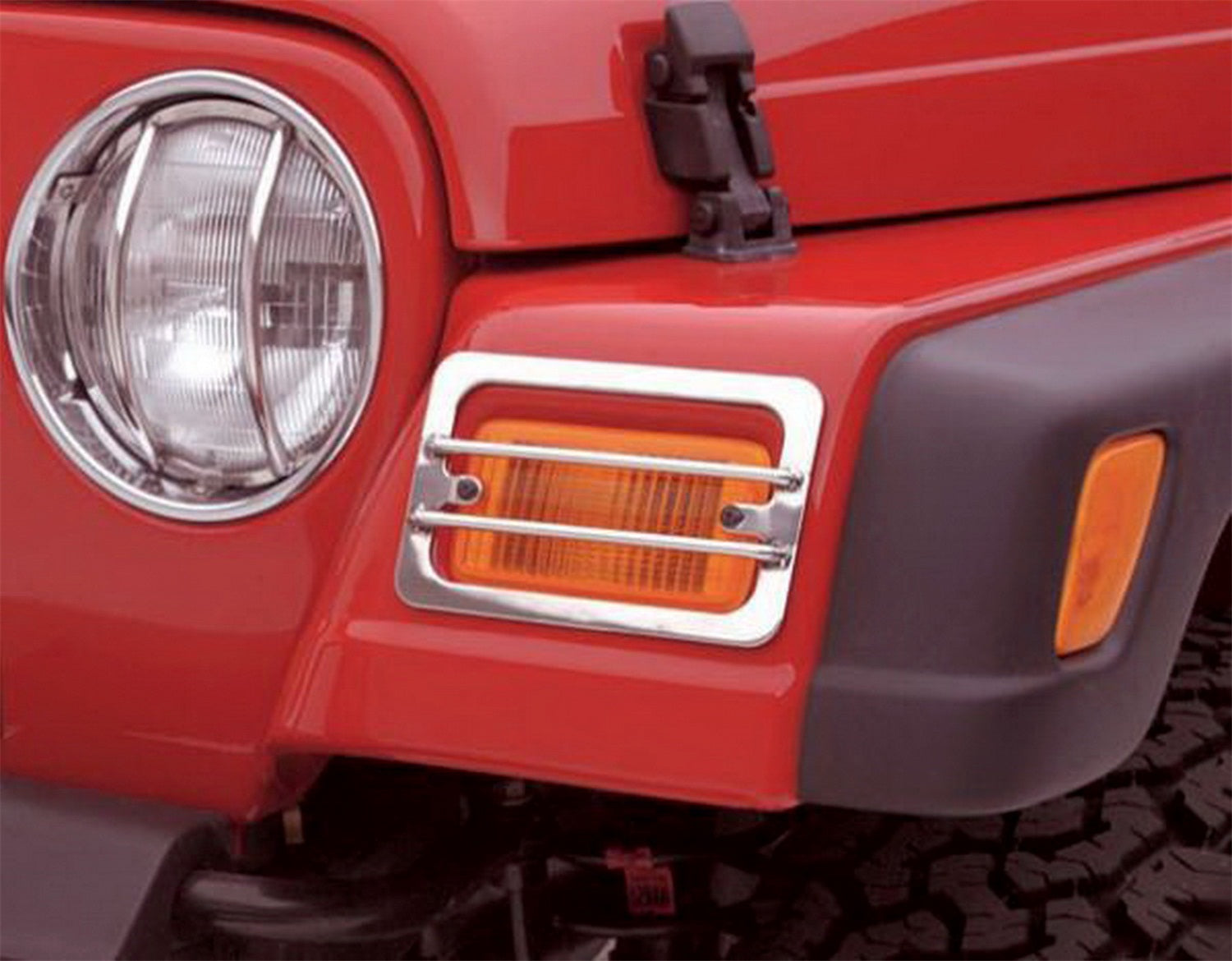 Rampage 85460 Euro Head Light Guard Kit Fits 07-18 Wrangler (JK)