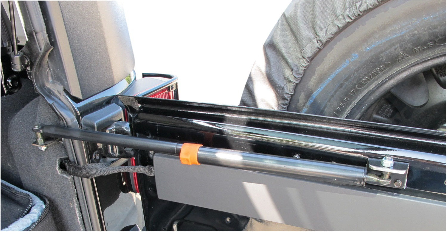 Rampage 86618 Heavy Duty Gas Strut Stabilizer Fits 07-10 Wrangler (JK)