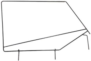 Rampage 89699 Window Frame Fits 87-95 Wrangler (YJ)