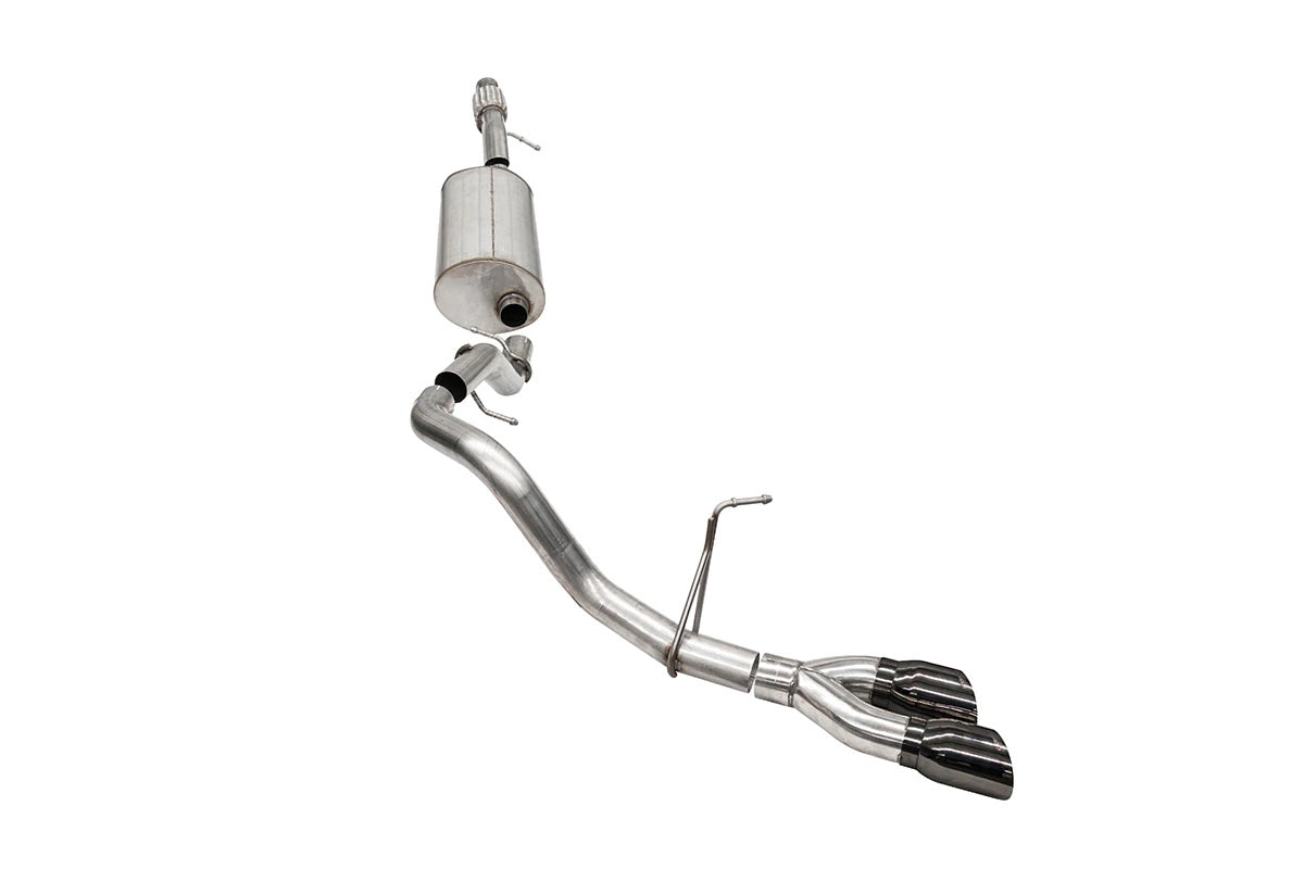 Corsa Performance 21125BLK Sport Cat-Back Exhaust System Fits 21-25 Tahoe Yukon