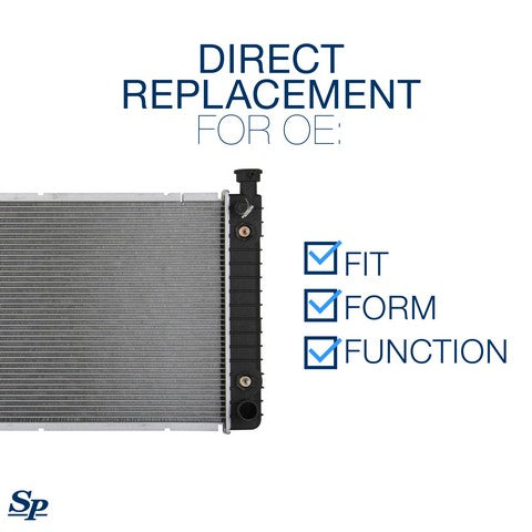 Spectra Premium Radiator  CU618