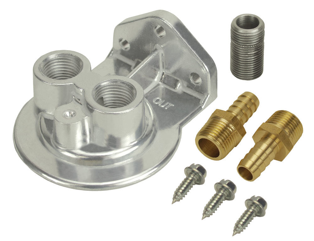 Derale 13005 Engine Oil Filter Remote Mounting Kit