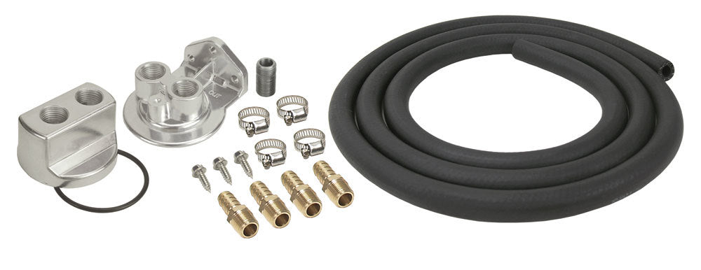 Derale 15718 Engine Oil Filter Relocation Kit