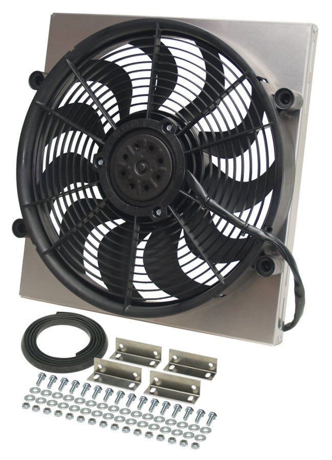 Derale 16816 Electric Radiator Fan Shroud Kit