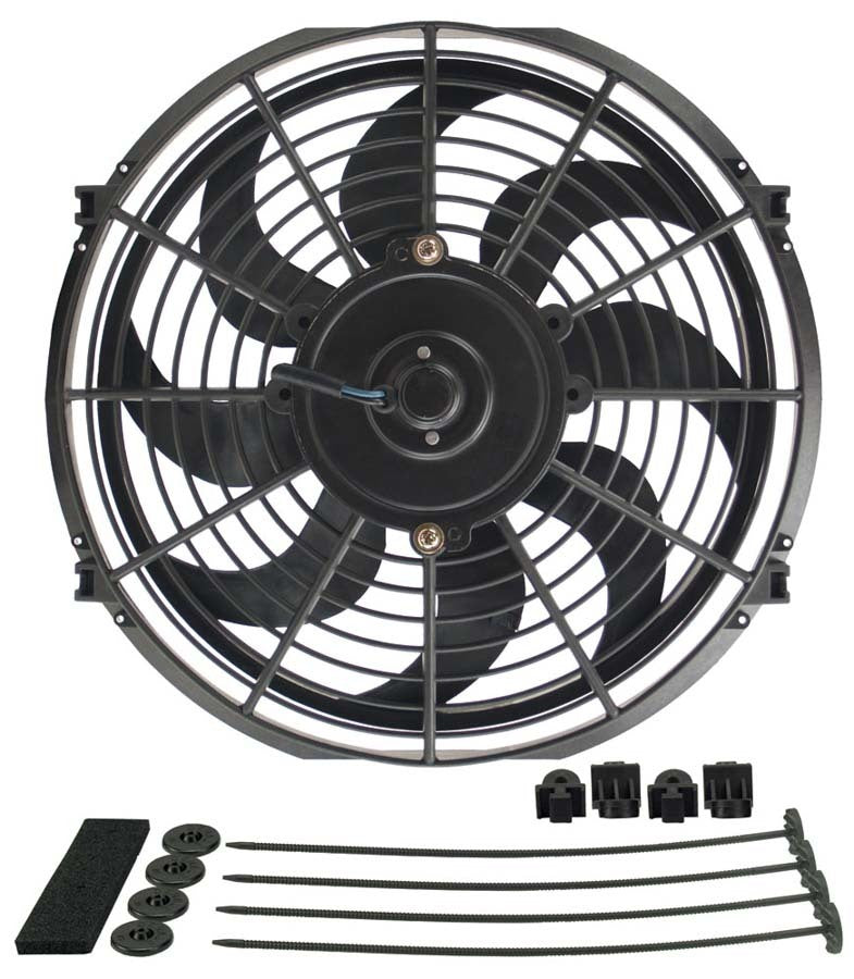 Derale 18912 Dyno-Cool Curved Blade Electric Fan
