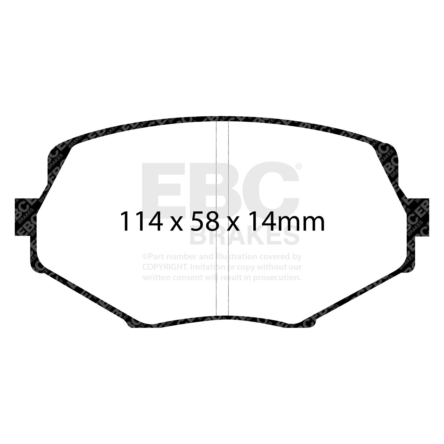 EBC Brakes DP51002NDX Bluestuff NDX Full Race Brake Pads Fits 94-05 Miata