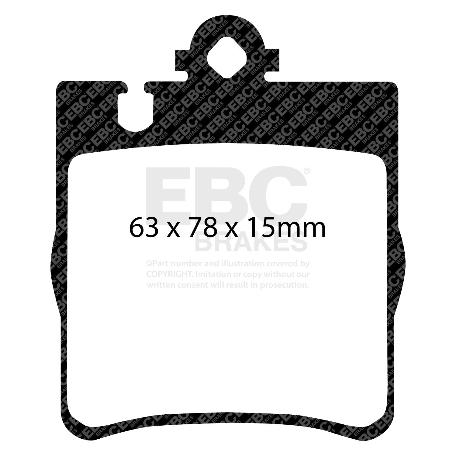 EBC Brakes DP41441R Yellowstuff Street And Track Brake Pads