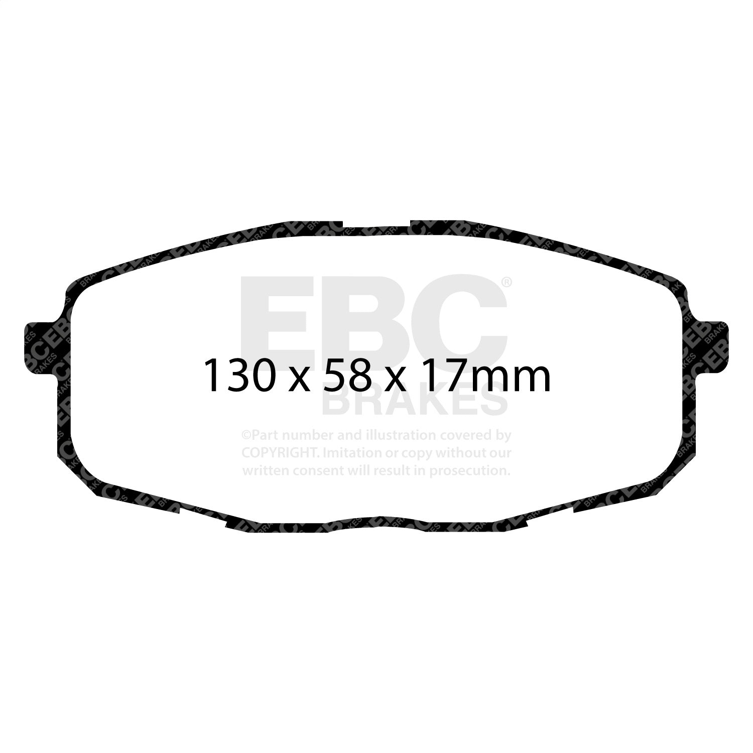 EBC Brakes DP21562 Greenstuff 2000 Series Sport Brake Pads