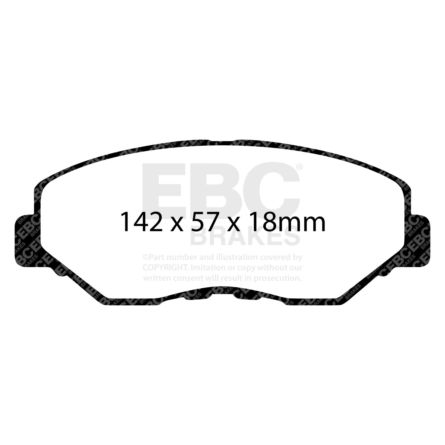 EBC Brakes S5KF1344 S5 Kits Yellowstuff And GD Rotors