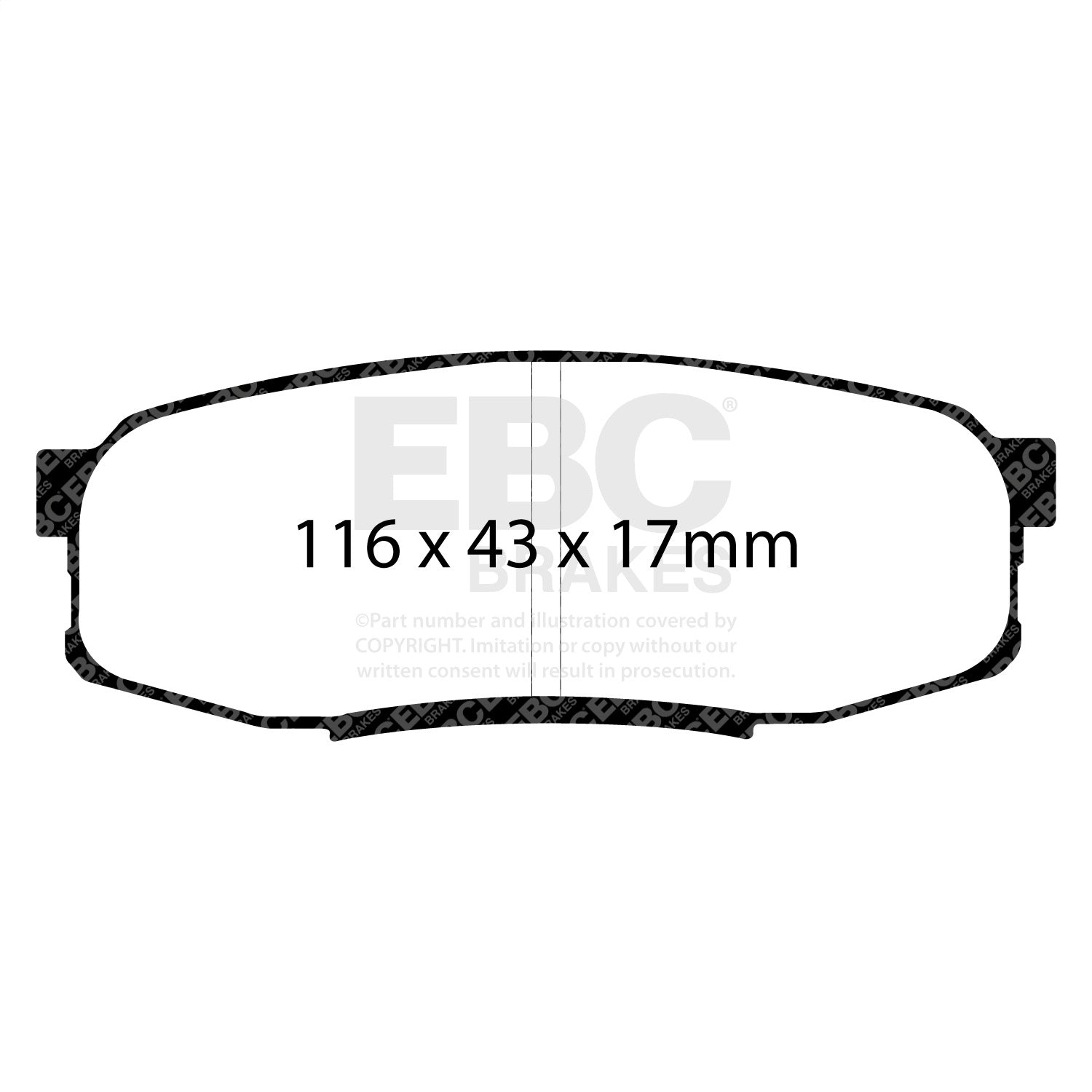 EBC Brakes S9KR1367 S9 Kits Yellowstuff and USR Rotors Fits 07-22 Sequoia Tundra