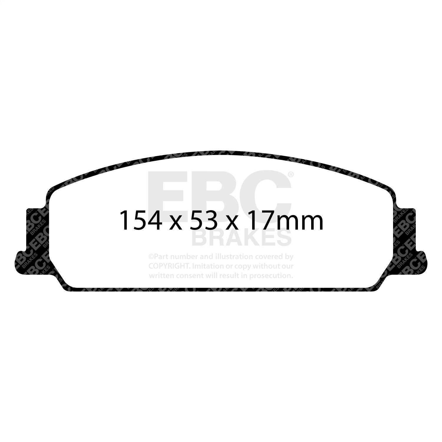EBC Brakes DP41833R Yellowstuff Street And Track Brake Pads Fits 08-09 G8