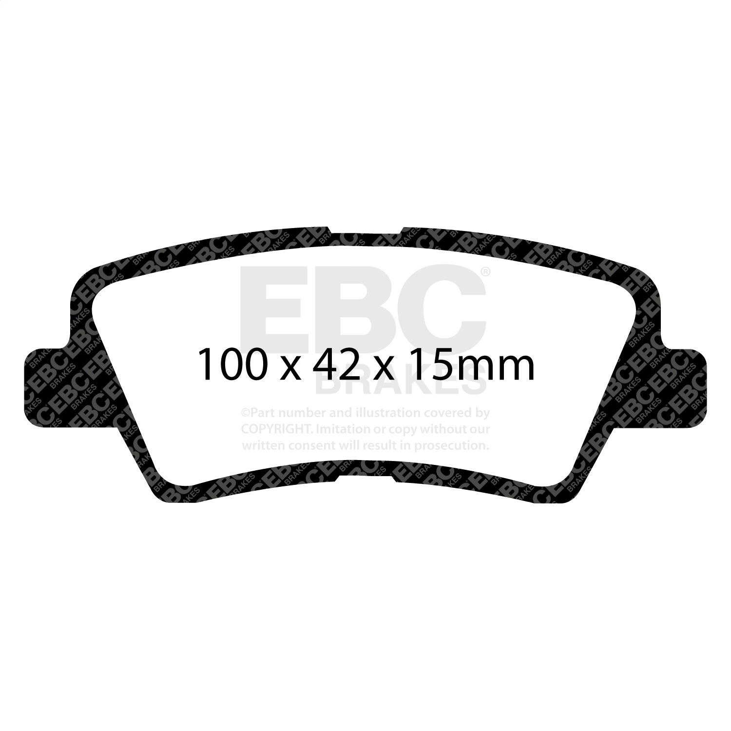 EBC Brakes UD1544 Ultimax  Brake Pads