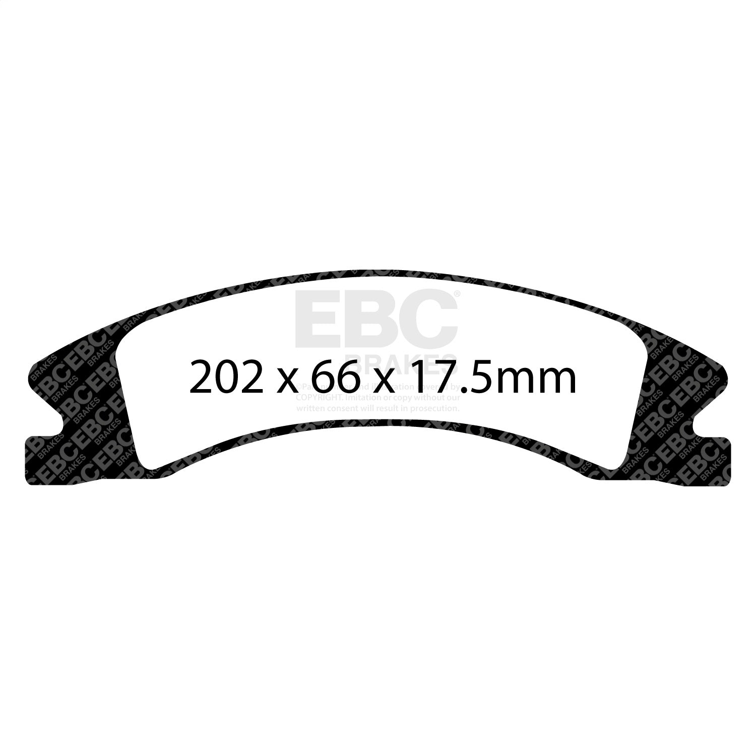 EBC Brakes UD1565 Ultimax  Brake Pads