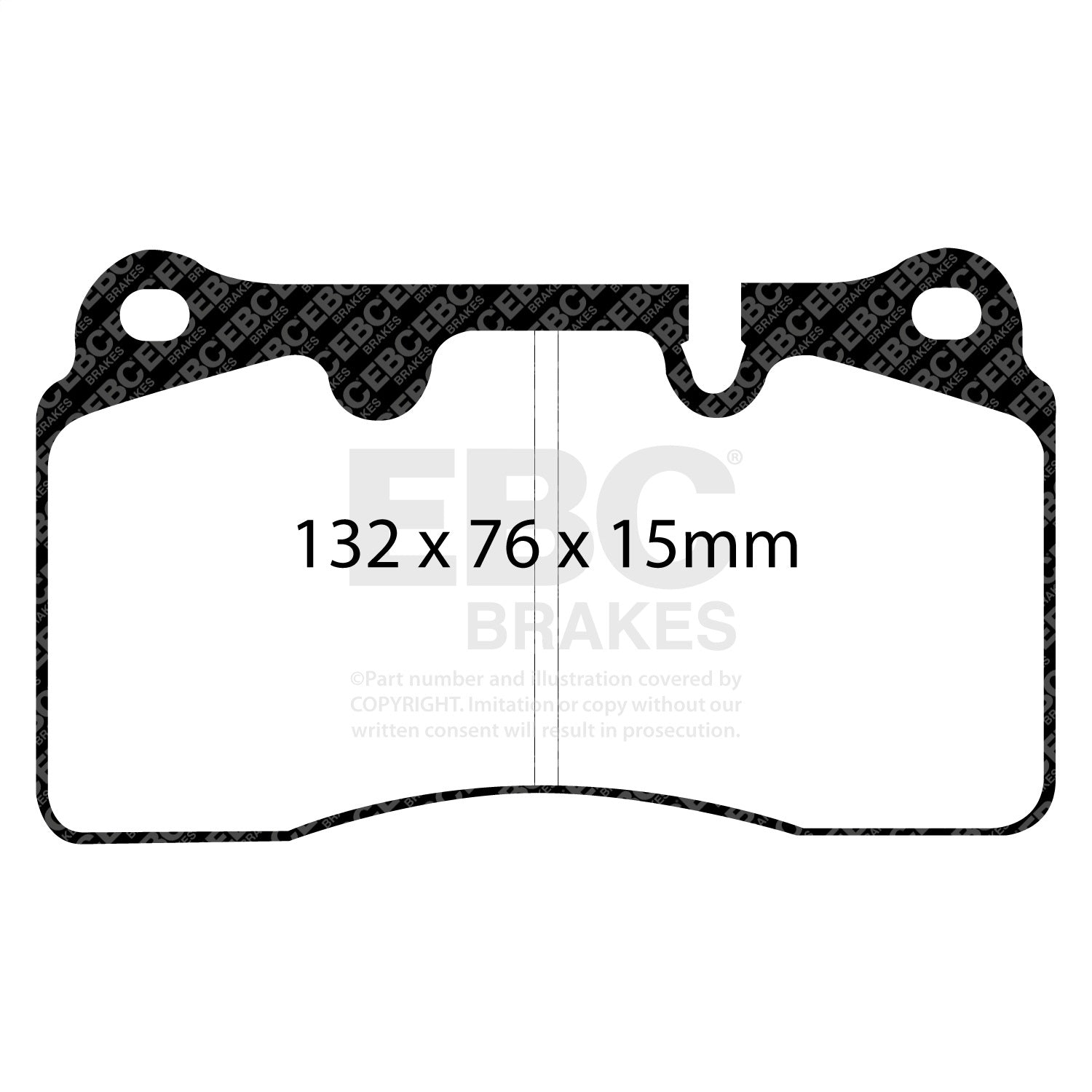 EBC Brakes DP41908R Yellowstuff Street And Track Brake Pads