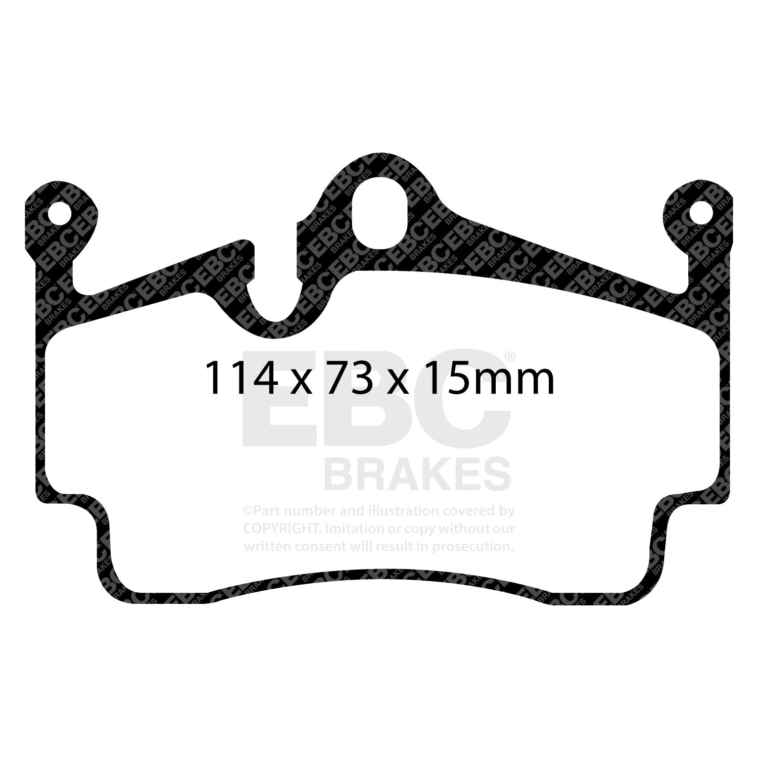 EBC Brakes DP41920R Yellowstuff Street And Track Brake Pads