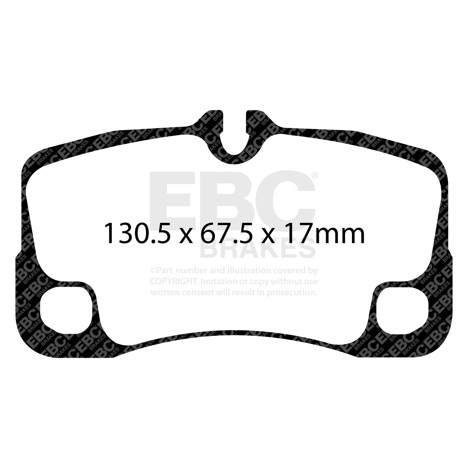 EBC Brakes DP51930NDX Bluestuff NDX Full Race Brake Pads Fits 07-13 911