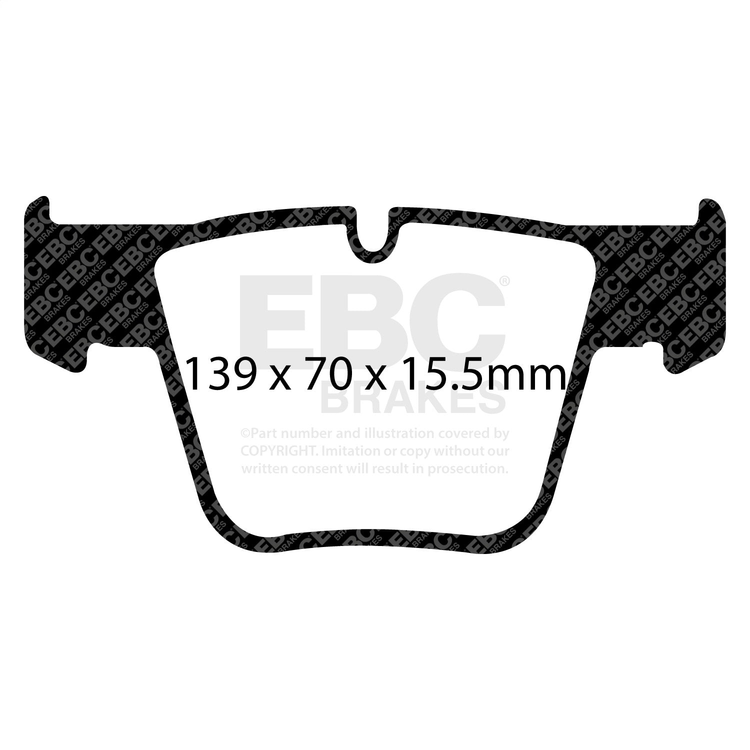 EBC Brakes DP41941R Yellowstuff Street And Track Brake Pads