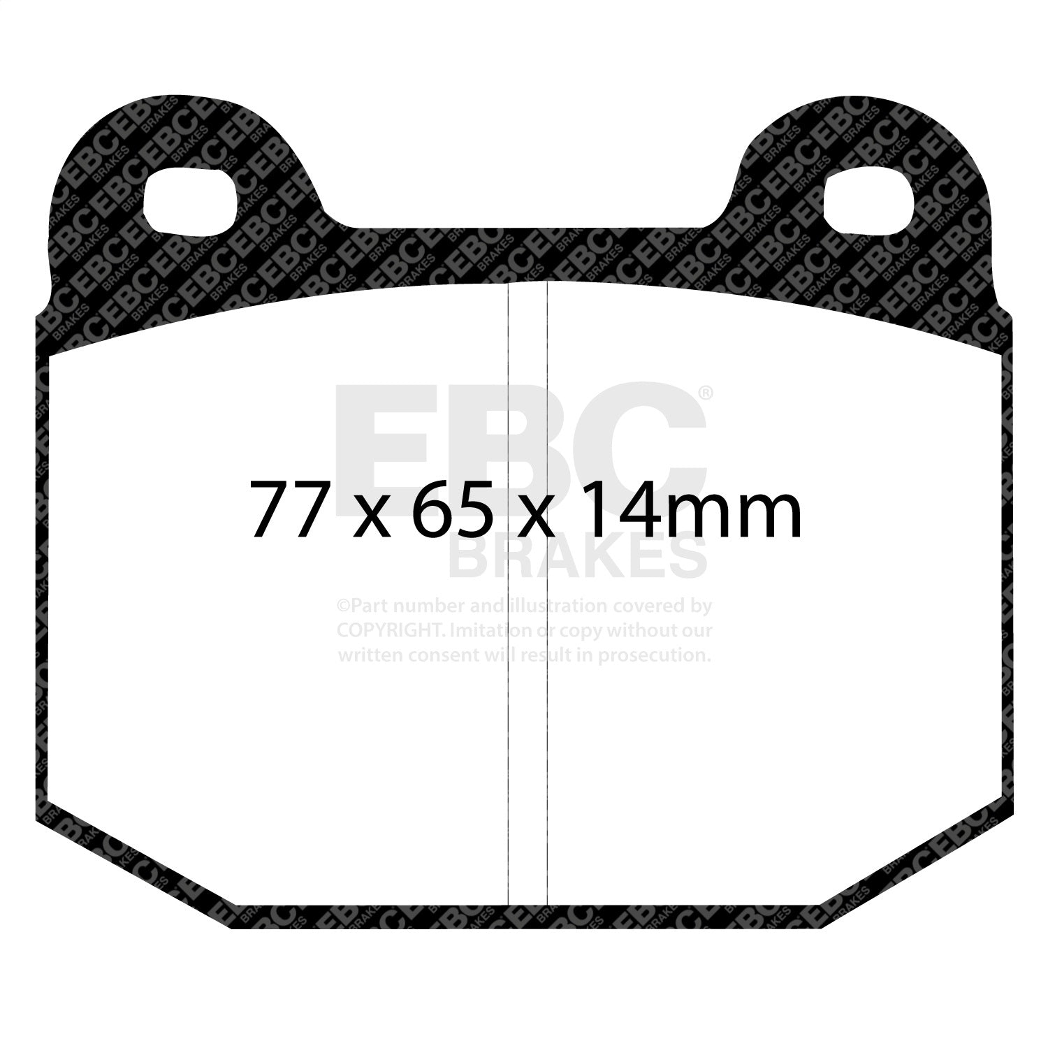 EBC Brakes DP2197/2 Greenstuff 2000 Series Sport Brake Pads