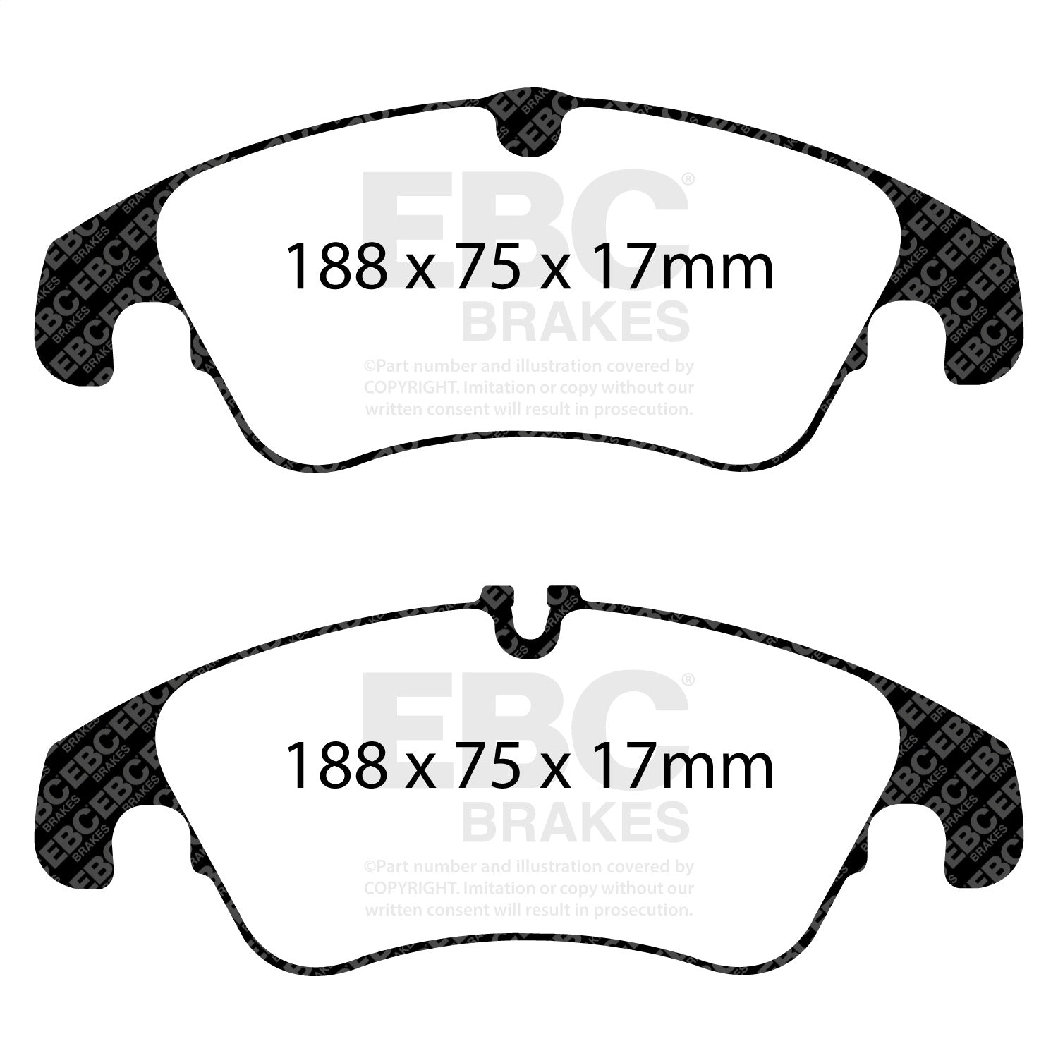 EBC Brakes DP21986 Greenstuff 2000 Series Sport Brake Pads