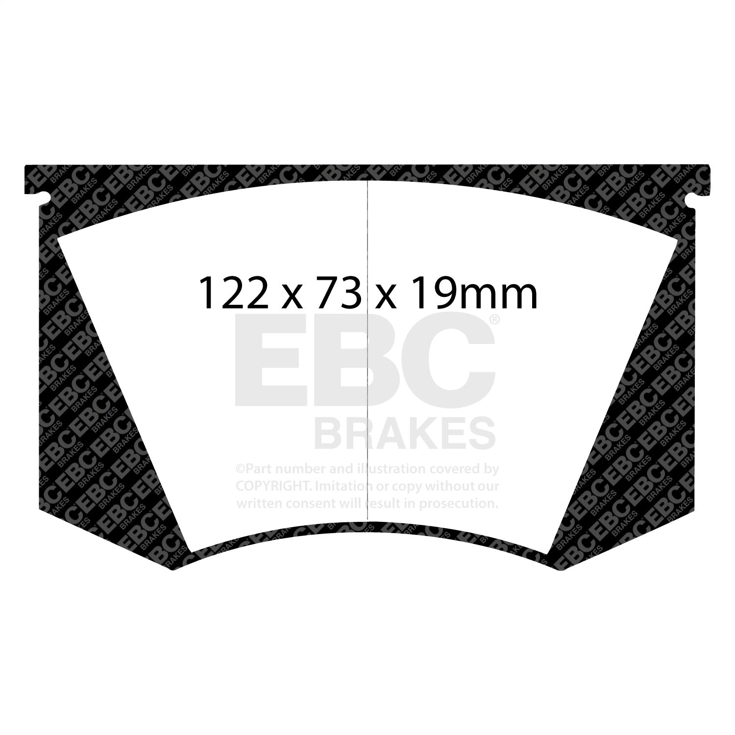 EBC Brakes DP4223R Yellowstuff Street And Track Brake Pads