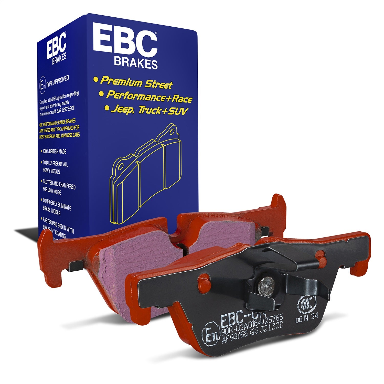 EBC Brakes DP32132C Redstuff Ceramic Low Dust Brake Pads