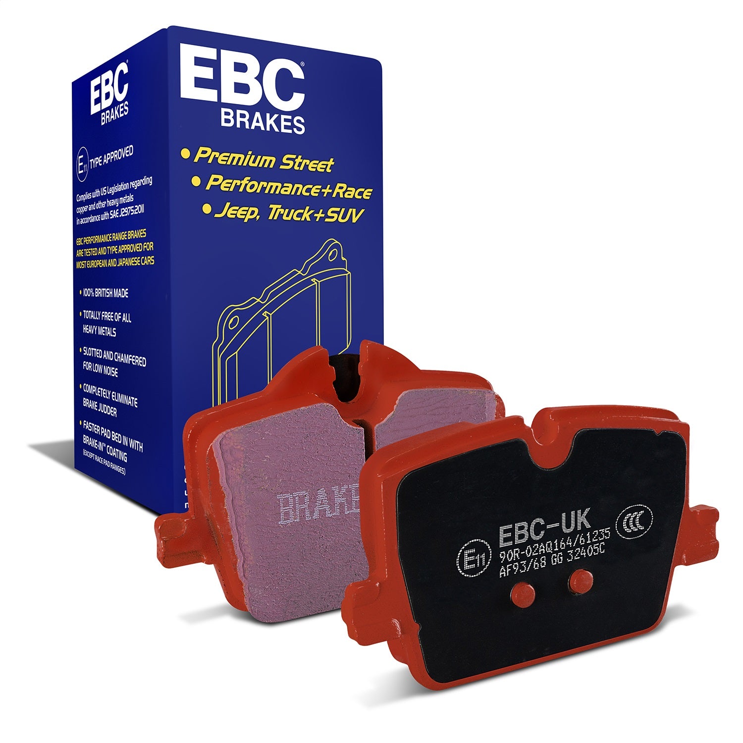 EBC Brakes DP32405C Redstuff Ceramic Low Dust Brake Pads