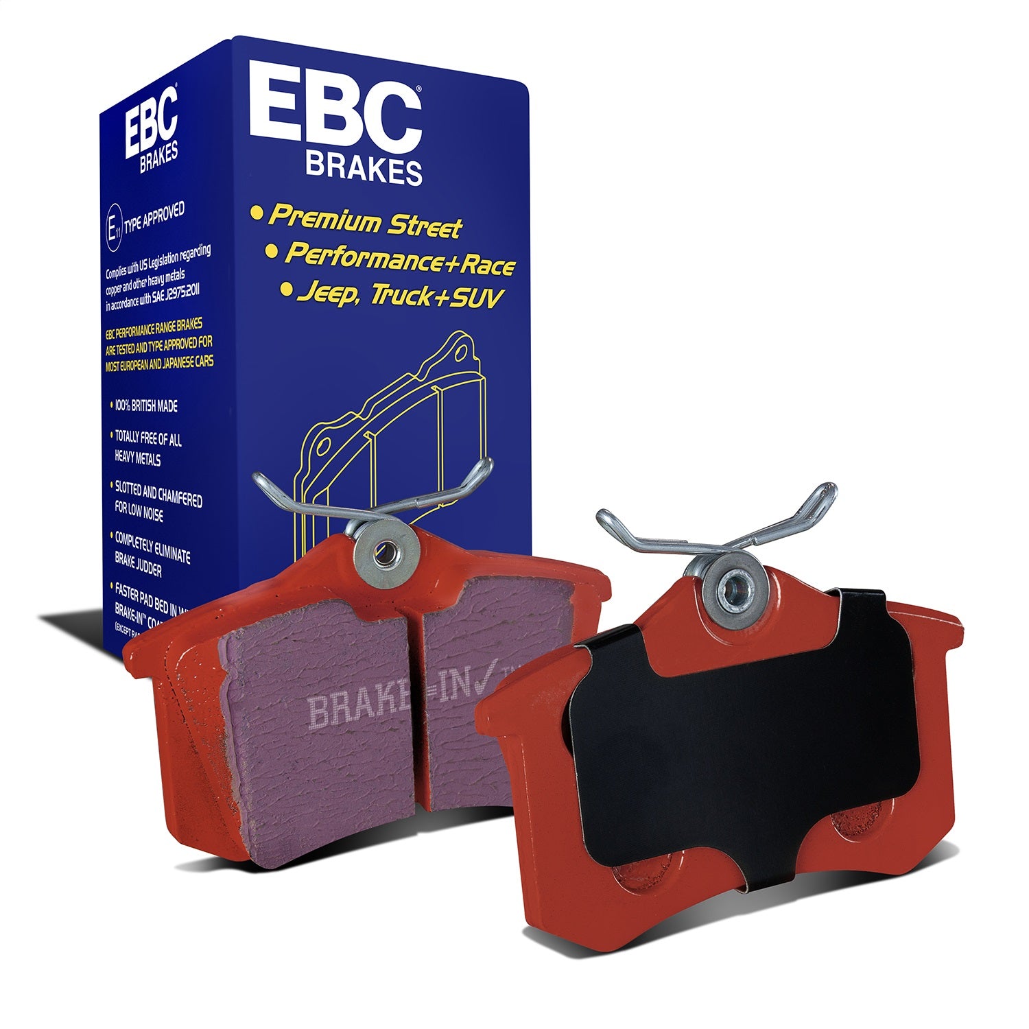 EBC Brakes DP3680C Redstuff Ceramic Low Dust Brake Pads