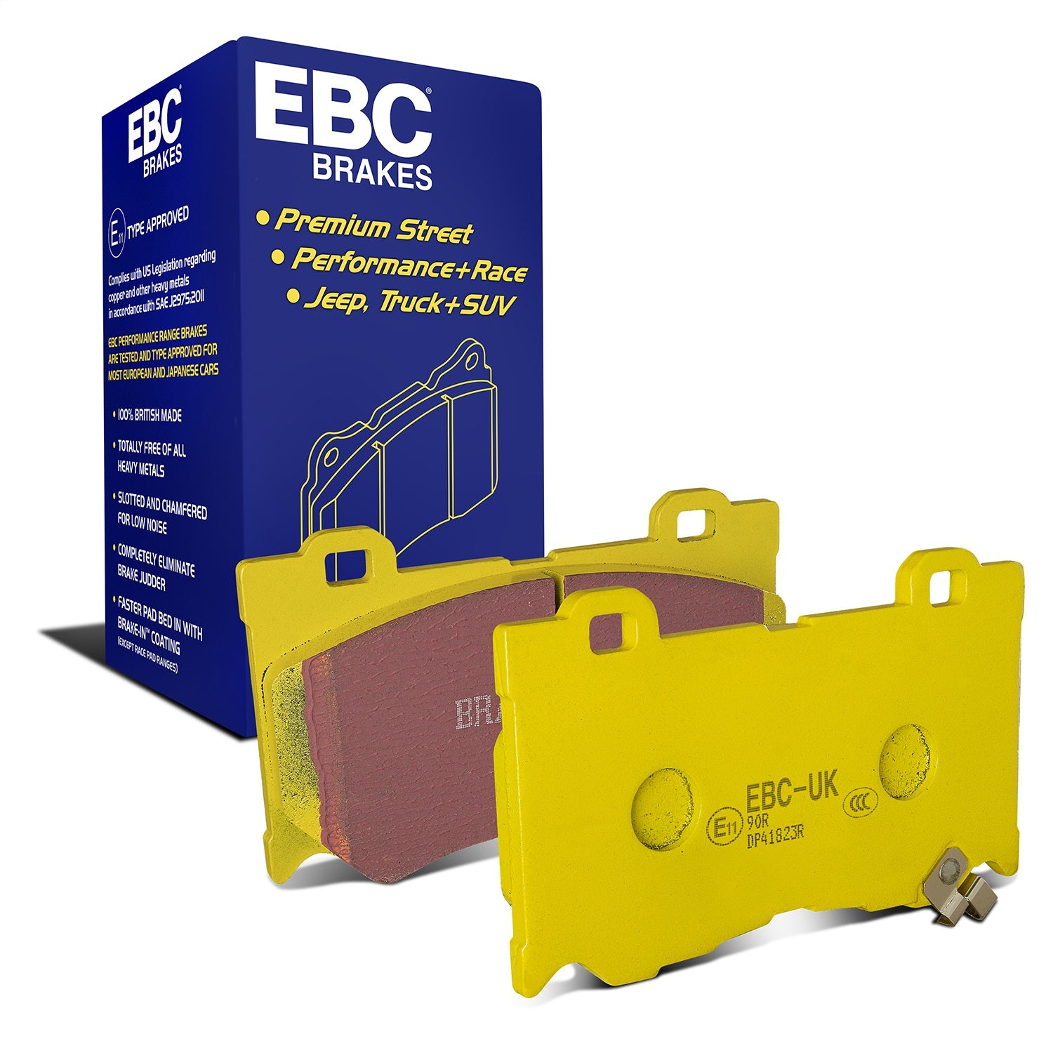 EBC Brakes S10KF1380 S10 Kits Greenstuff 2000 and GD Rotors