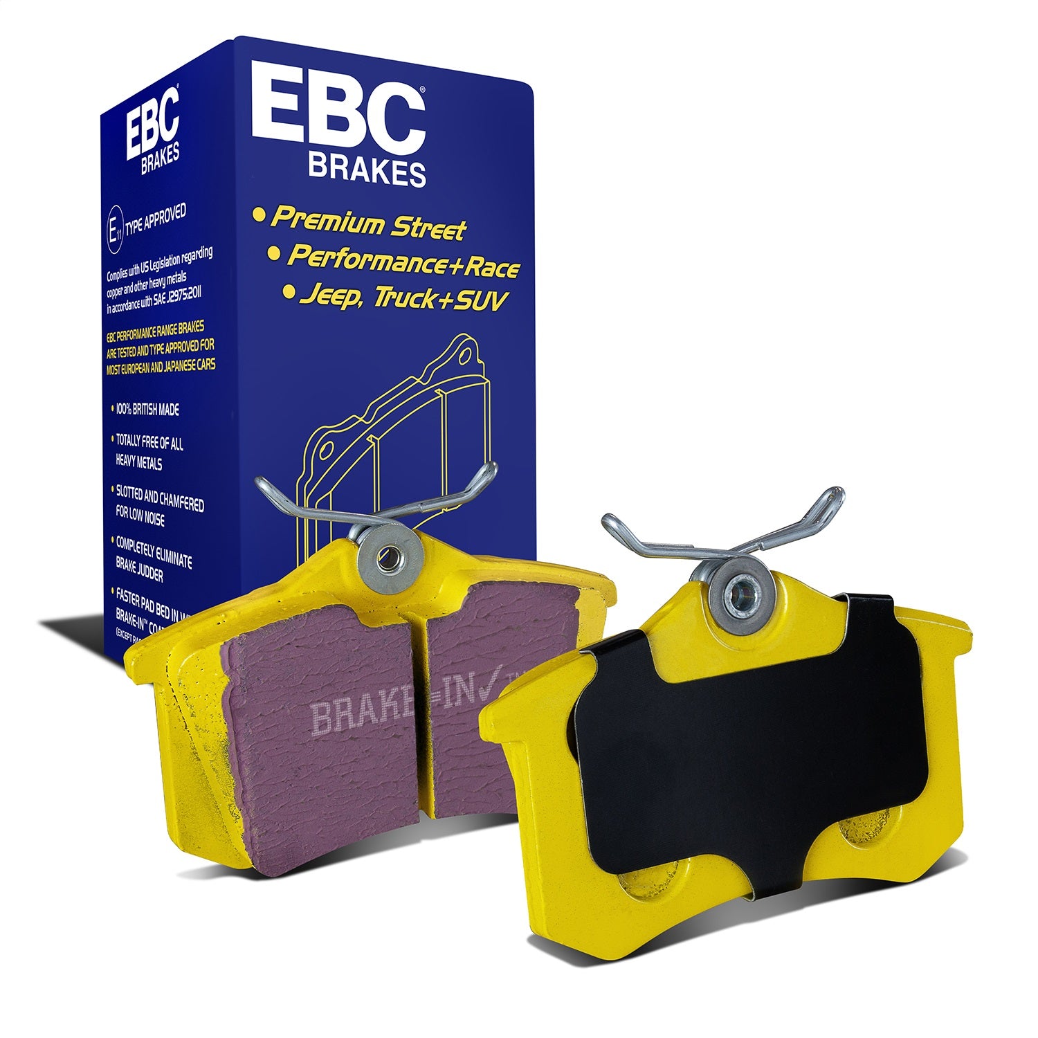 EBC Brakes DP4680R Yellowstuff Street And Track Brake Pads