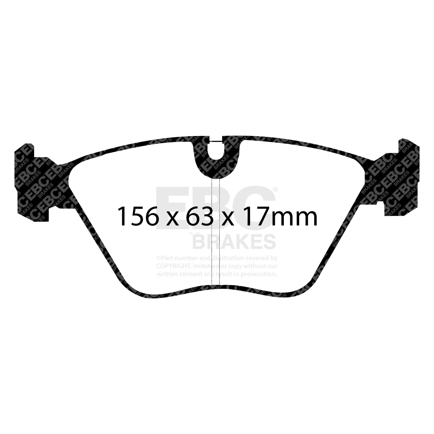 EBC Brakes DP2689/2 Greenstuff 2000 Series Sport Brake Pads