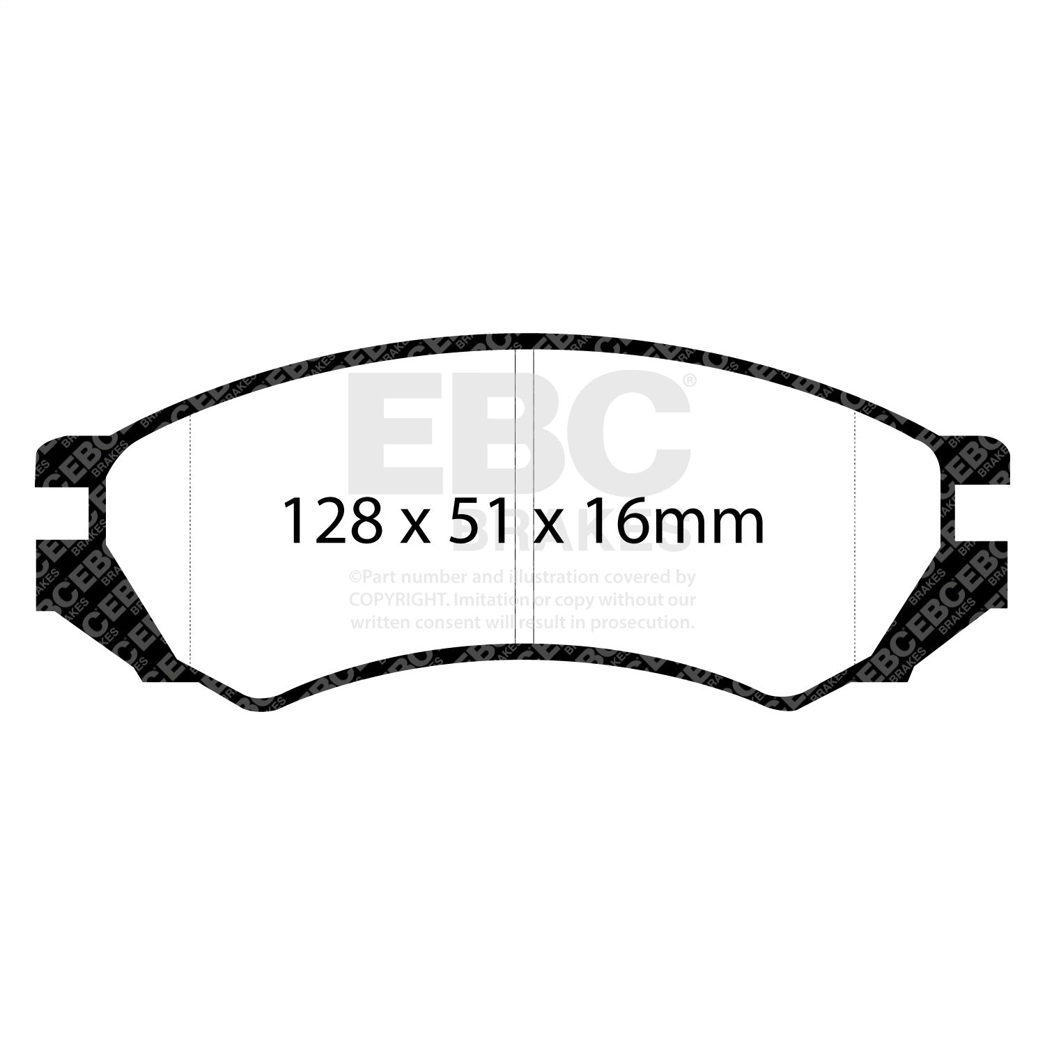 EBC Brakes UD549 Ultimax  Brake Pads