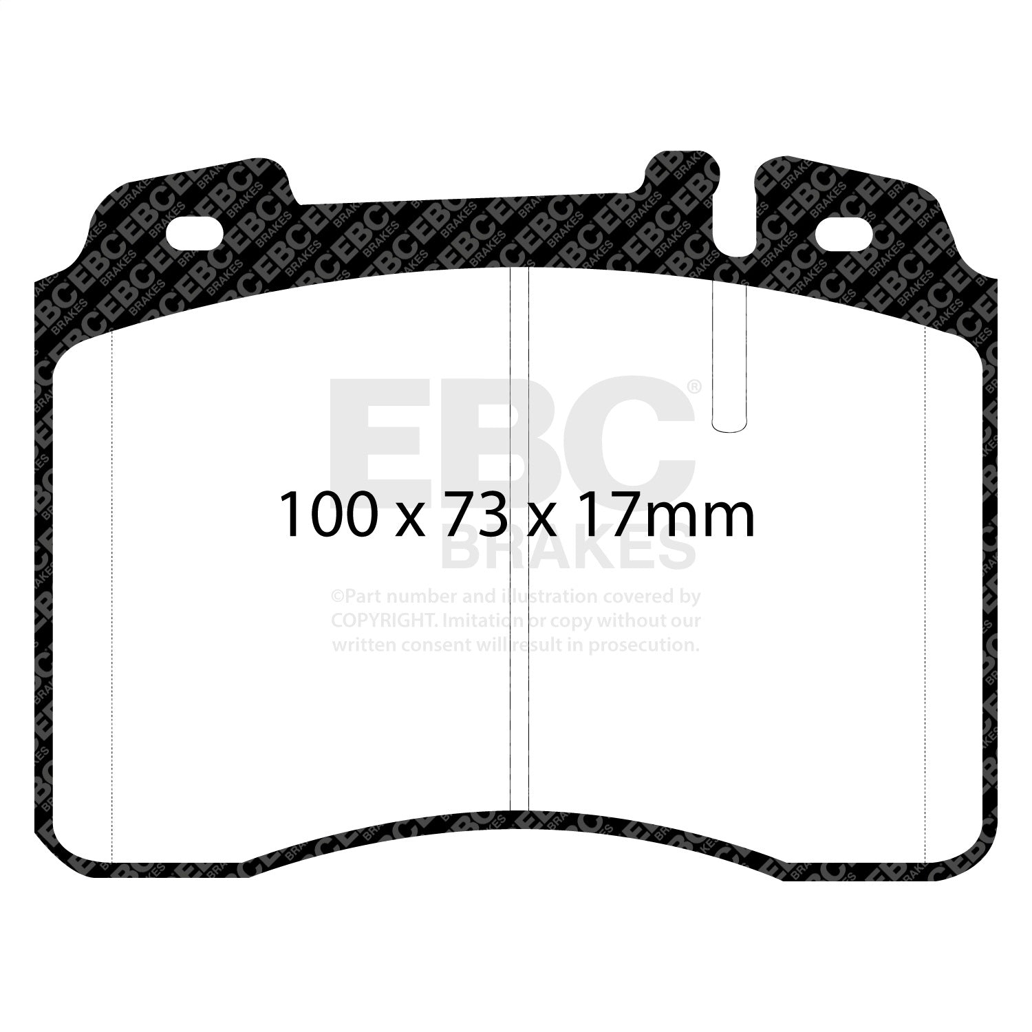 EBC Brakes DP4927R Yellowstuff Street And Track Brake Pads