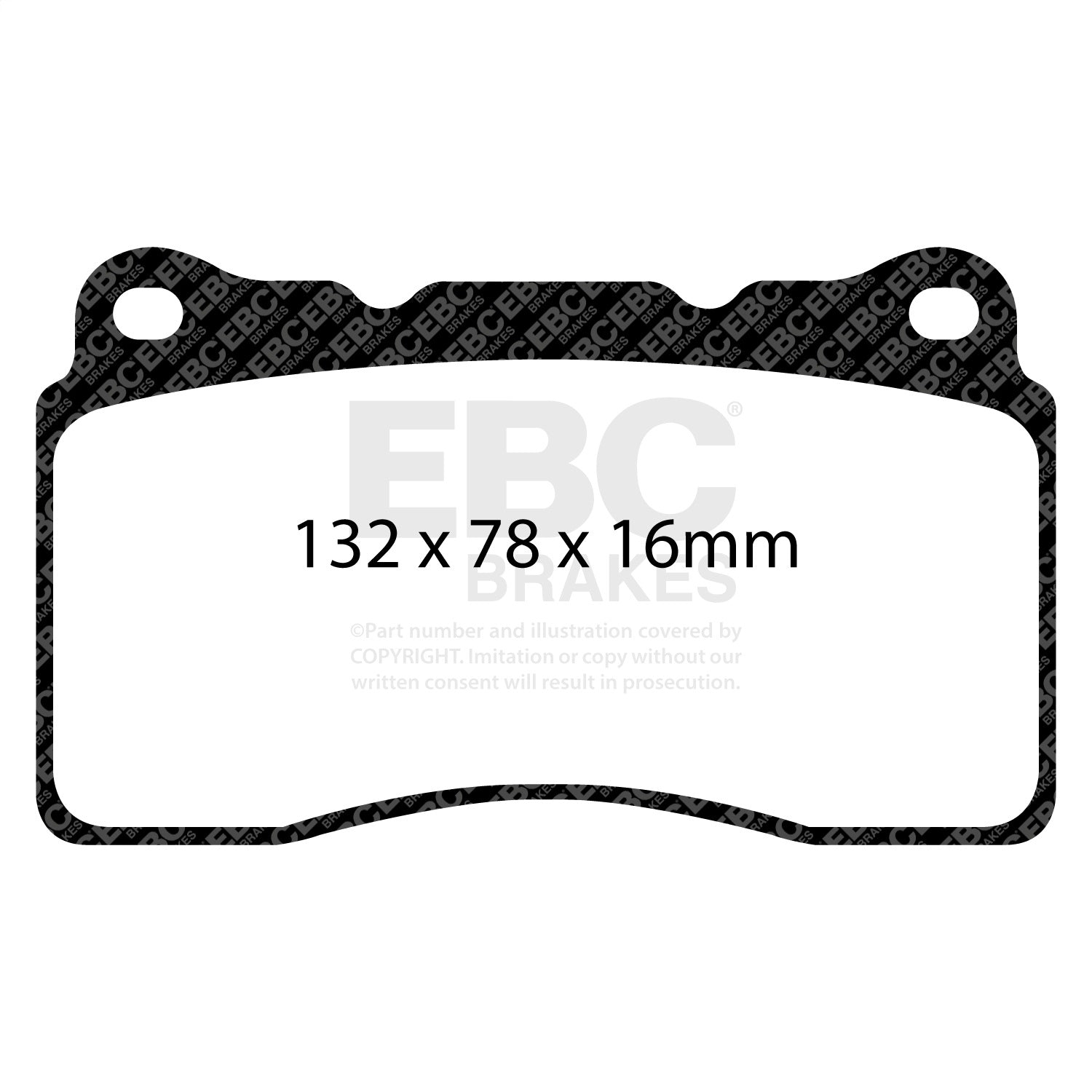 EBC Brakes DP42093R Yellowstuff Street And Track Brake Pads