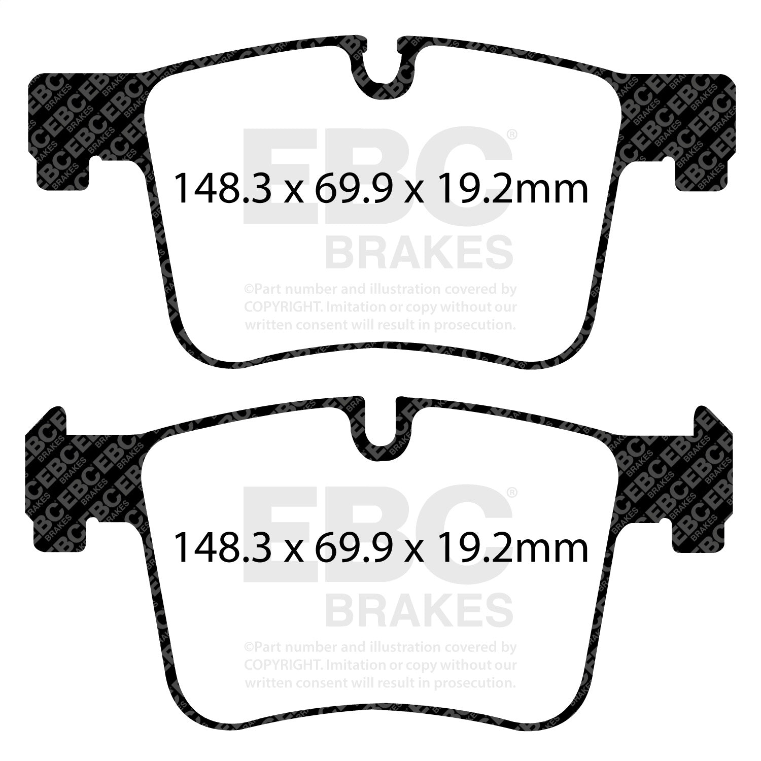 EBC Brakes UD1561 Ultimax  Brake Pads