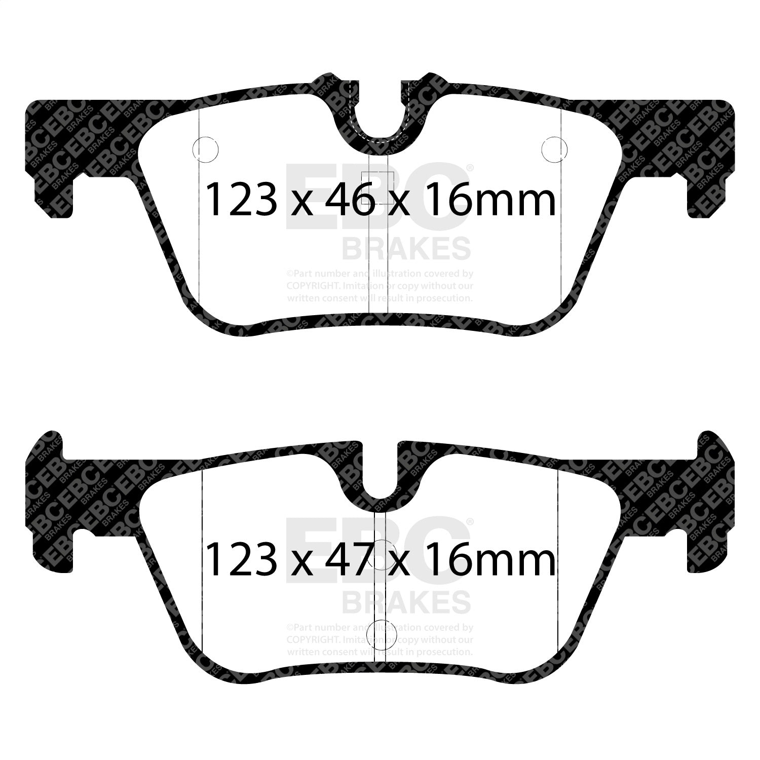 EBC Brakes DP22132 Greenstuff 2000 Series Sport Brake Pads