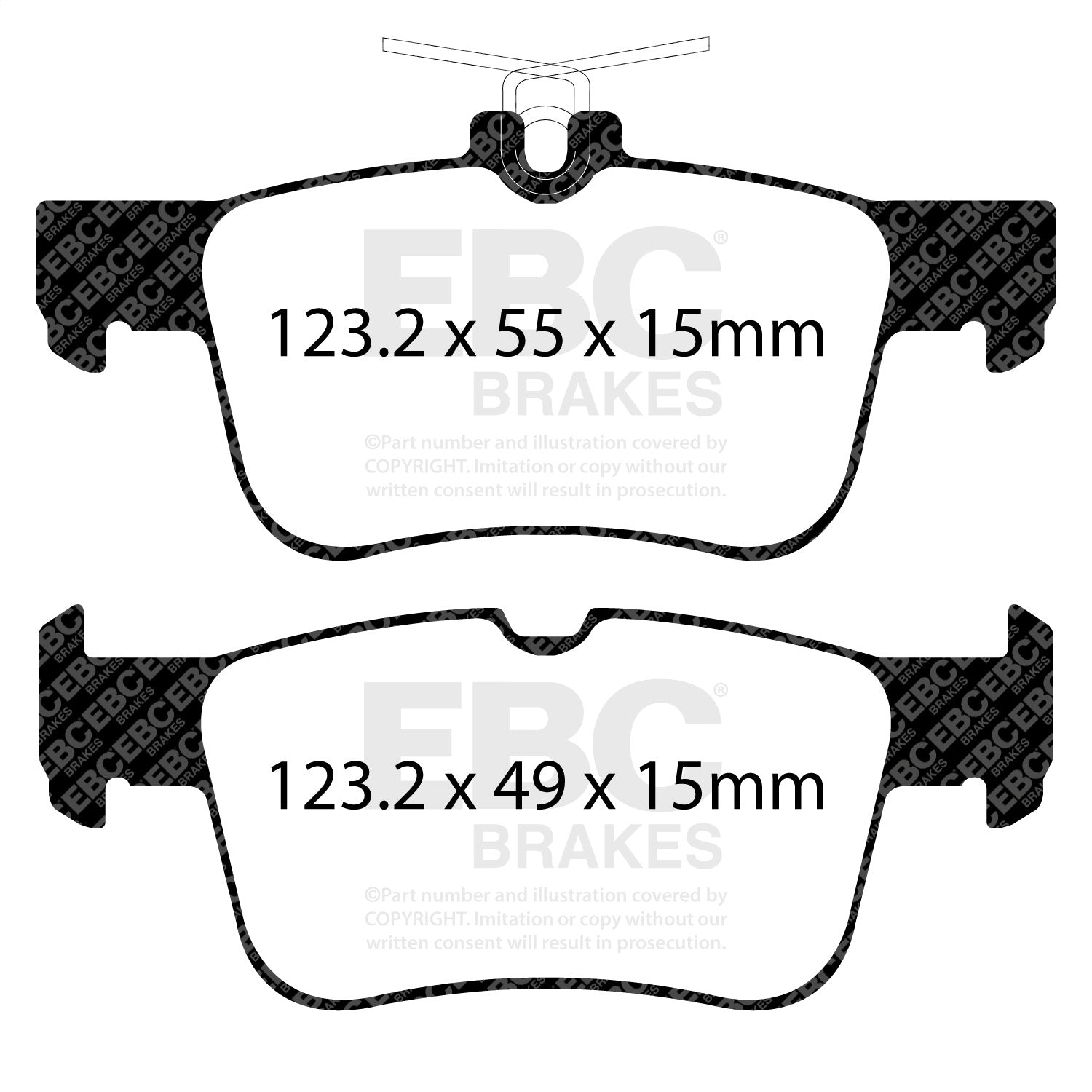 EBC Brakes DP42160R Yellowstuff Street And Track Brake Pads