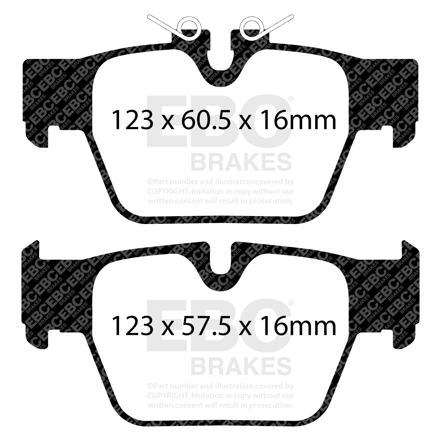 EBC Brakes DP42394R Yellowstuff Street And Track Brake Pads